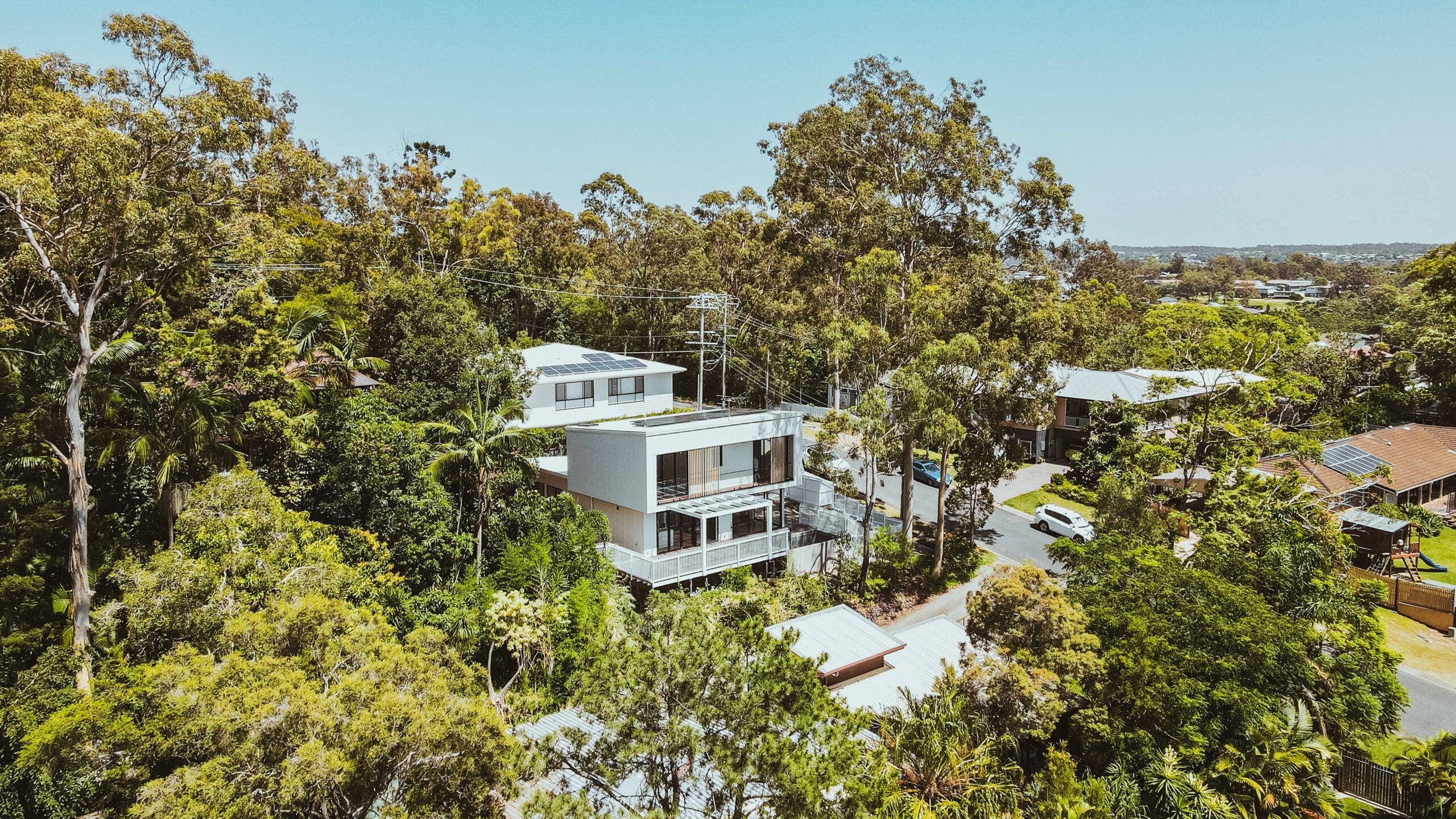 Cranbrook House, Modern new build home, brisbane architect, brisbane house design, house timber detailing