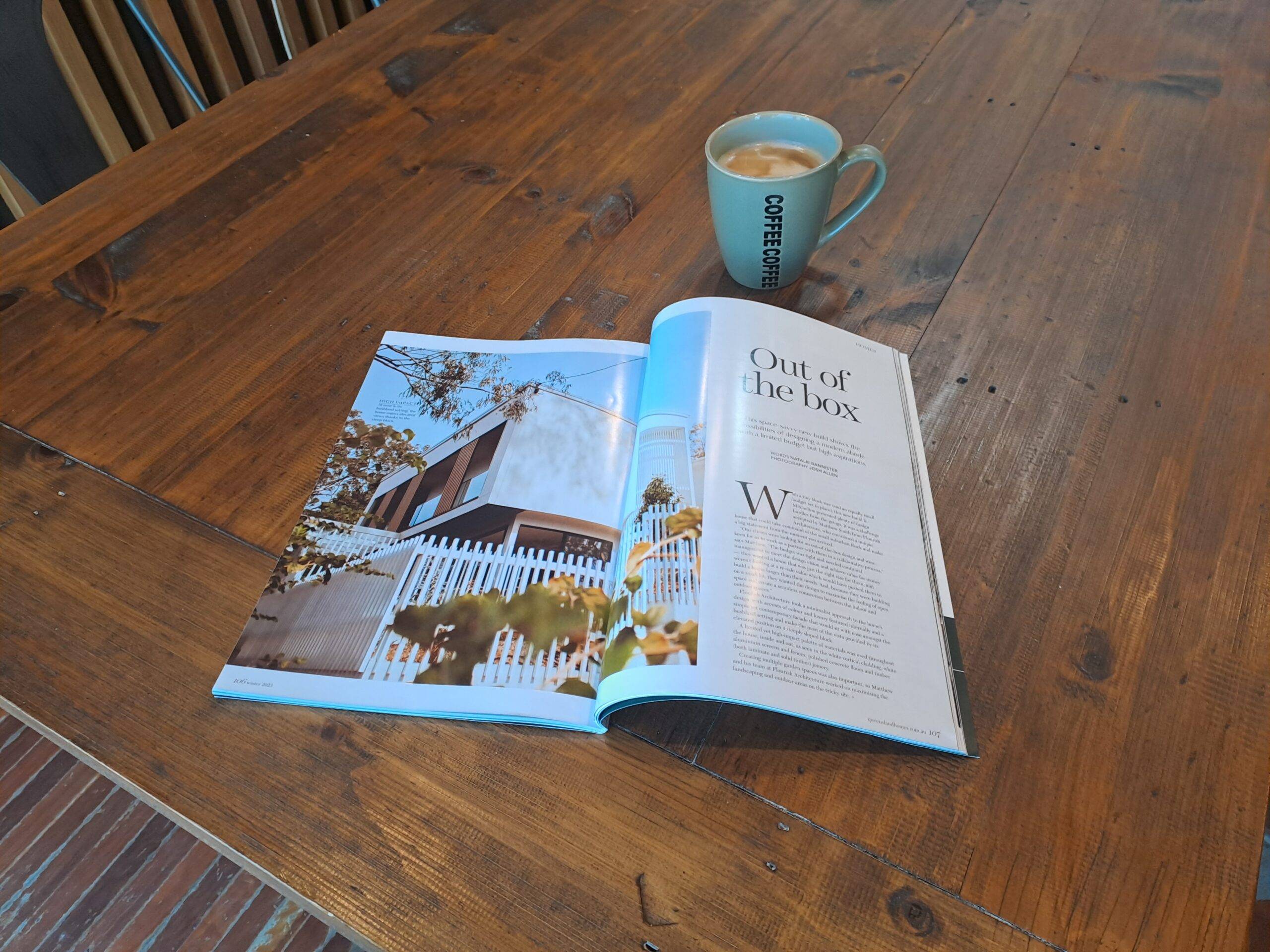 Mitchelton Modern House, Flourish Architecture, Queensland Homes Magazine, new build home, brisbane architect